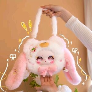 Samuel Bag The Cute Series Plush NIB - White Ancient Puppy